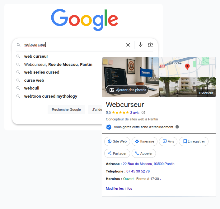 recherche google seo